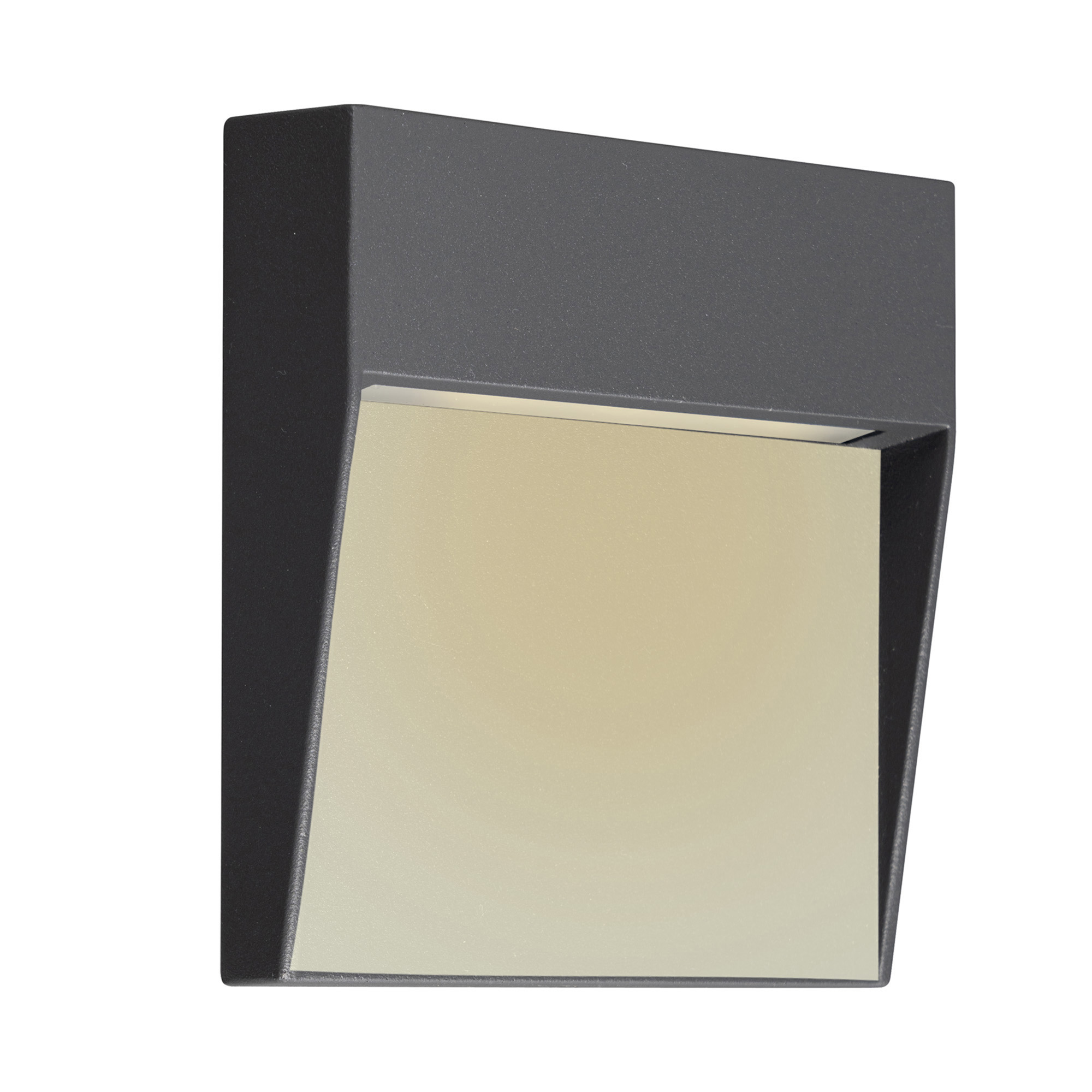 M7011  Baker Small Square Wall Lamp 3W LED IP54 Anthracite